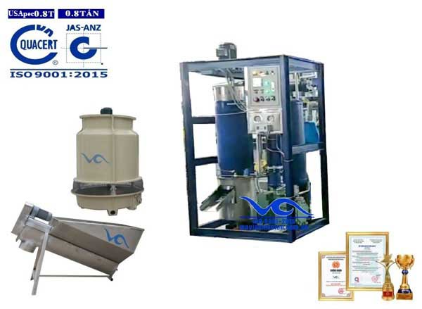 Máy làm đá sạch 800KG USApec 0.8T