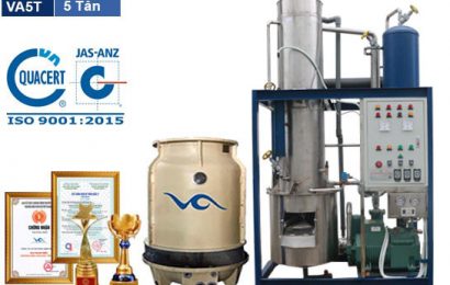 Máy làm đá sạch 5 tấn iNox VA5T