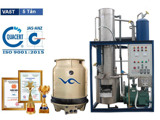 máy làm đá sạch 5 tấn